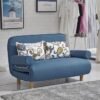 Folding Sofa Bed Leisure Recliner Fabric Breathable Lazy Sofa