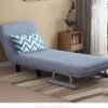Folding Sofa Bed Leisure Recliner Fabric Breathable Lazy Sofa