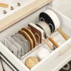 Expandable Pan and Lid Organizer Rack
